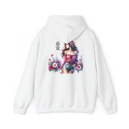 Lost You And Found Me Floral Romantic Sweatshirt, Cozy Gift for Women, Trendy Hoodie for Spring, Birthday Present, Casual Wear
