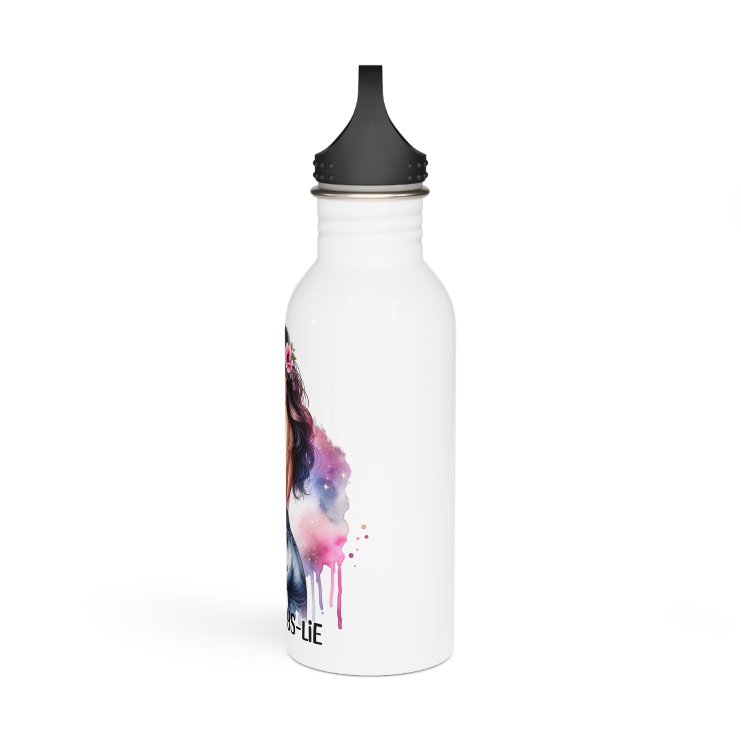 1-800-Boys-Lie Floral Inspirational Water Bottle, Perfect for Workout, Travel, and Gifts, Motivational Drinkware, Unique Everyday Use