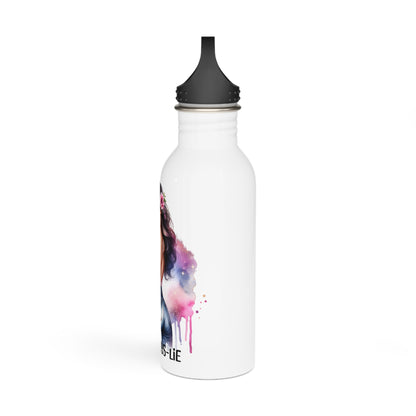 1-800-Boys-Lie Floral Inspirational Water Bottle, Perfect for Workout, Travel, and Gifts, Motivational Drinkware, Unique Everyday Use