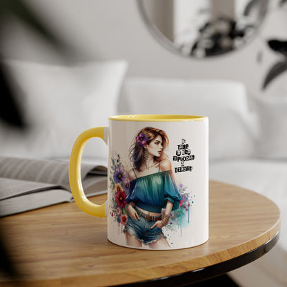 Funny Accent Mug - My Taste in Men is Probably a Disability Humor 11oz Cup