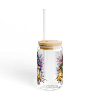 1-800-Boys-Lie Cool and Unique Sipper Glass, 16oz Sippy Cup, Trendy Drinkware, Gifts for Her, Summer Must-Have, Home Decor
