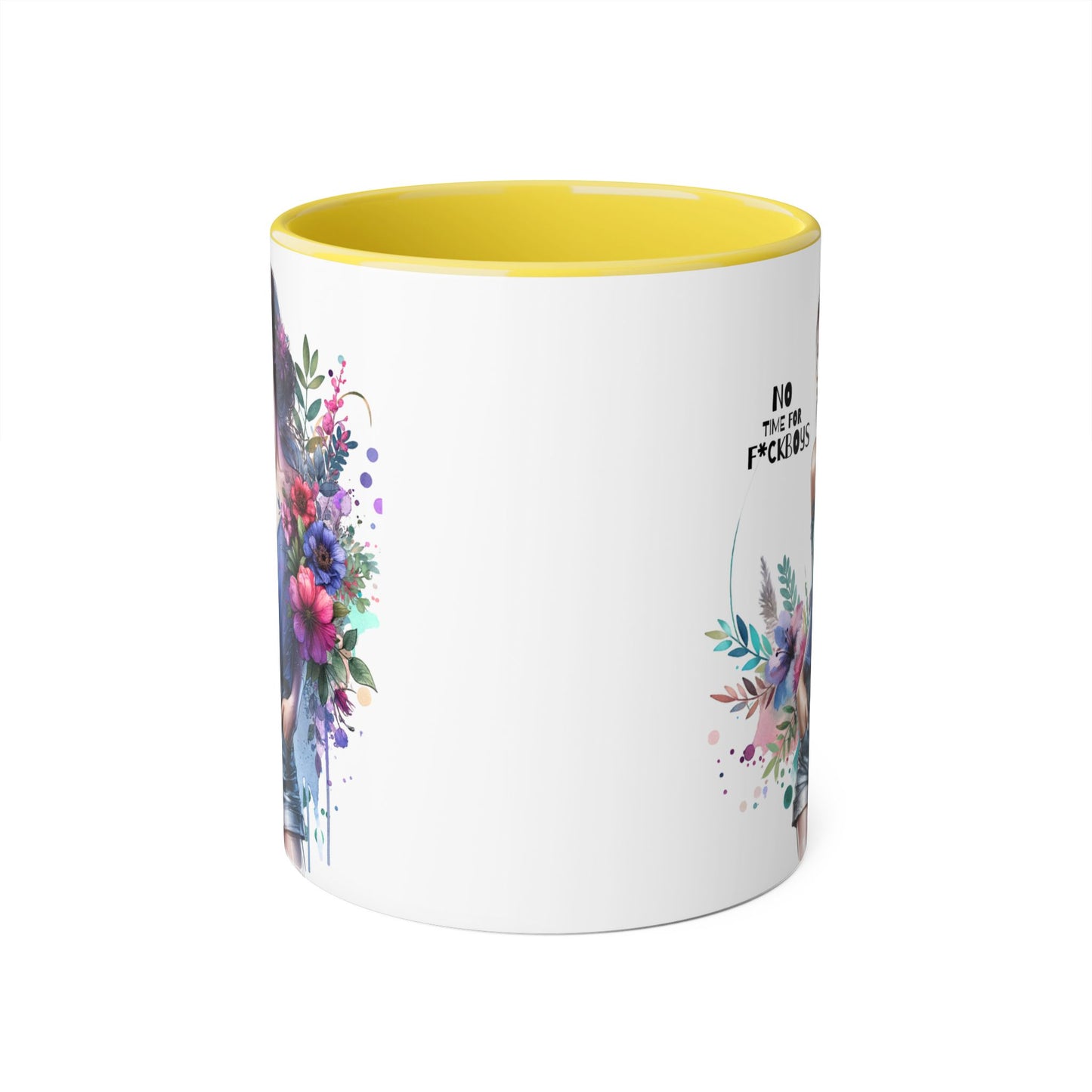 Funny Accent Mug - No Time For F*boys 11oz