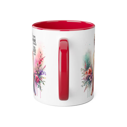 I Don't Make Mistakes, I Date Them Beautifully Designed Accent Mugs for Coffee Lovers - Unique Gift Idea, Home Decor, Office Ideas, Birthday Present, Floral Art