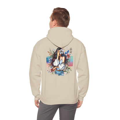 Breakup Hoodie - Unisex Hooded Sweatshirt Lost You and Found Me Design