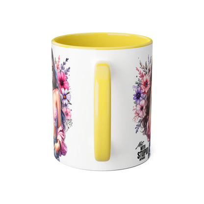 Mug - Not With Stupid Anymore Humoristic 11oz Accent Mug