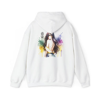 Lost You And Found Me Artistic Graphic Hoodie - Cozy Fashion for Art Lovers, Gender Neutral, Perfect Gift for Birthdays, Holidays, Casual Wear