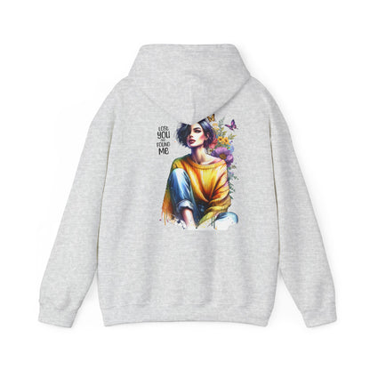 Breakup Hoodie - Unisex Hooded Sweatshirt Lost You and Found Me Design