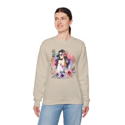 Lost You And Found Me Bohemian Floral Sweatshirt | You Are Beautiful | Cozy Unisex Crewneck for Women, Gift for Her, Casual Wear, Spring Fashion