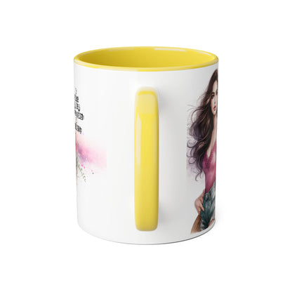 Funny Accent Mug - My Taste in Men is Probably a Disability Humor 11oz Cup