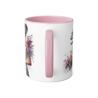 Funny Accent Mug - My Taste in Men is Probably a Disability Humor 11oz Cup