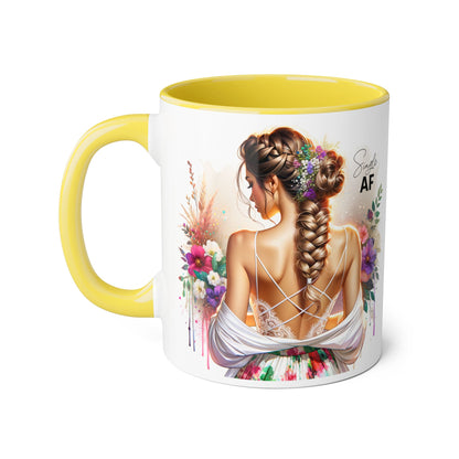 Stylish Accent Mugs - Unique Gift for Single Friends, Coffee Lovers, Home Decor, Self-Care Essentials, Birthday Presents, Art Lovers