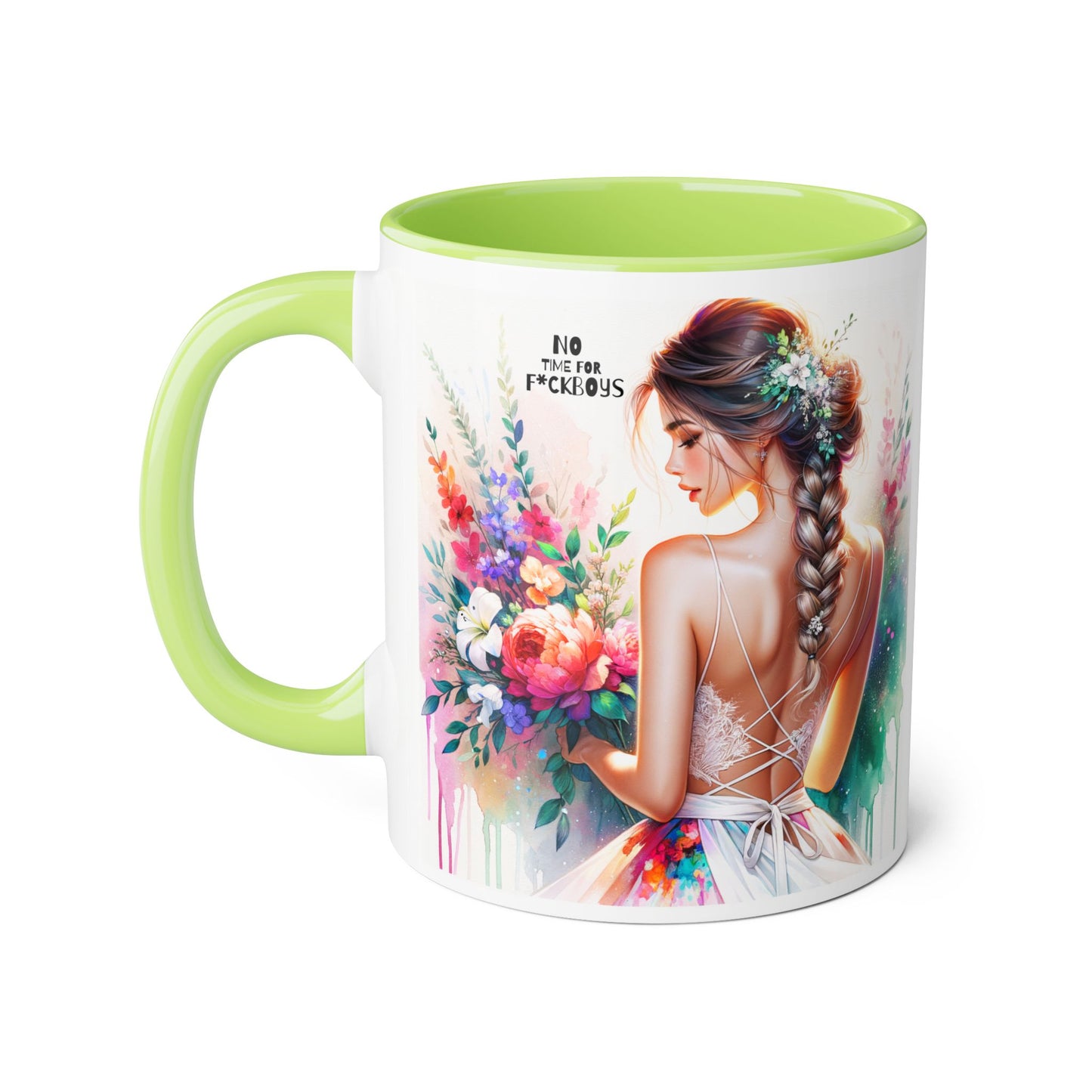 Funny Accent Mug - No Time For F*boys 11oz