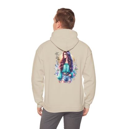 I Don`t Make Mistakes, I Just Date Them Whimsical Art Hoodie, Comfortable Unisex Sweatshirt, Boho Chic Gift, Cozy Streetwear, Perfect for Relaxed Days or Any Occasion