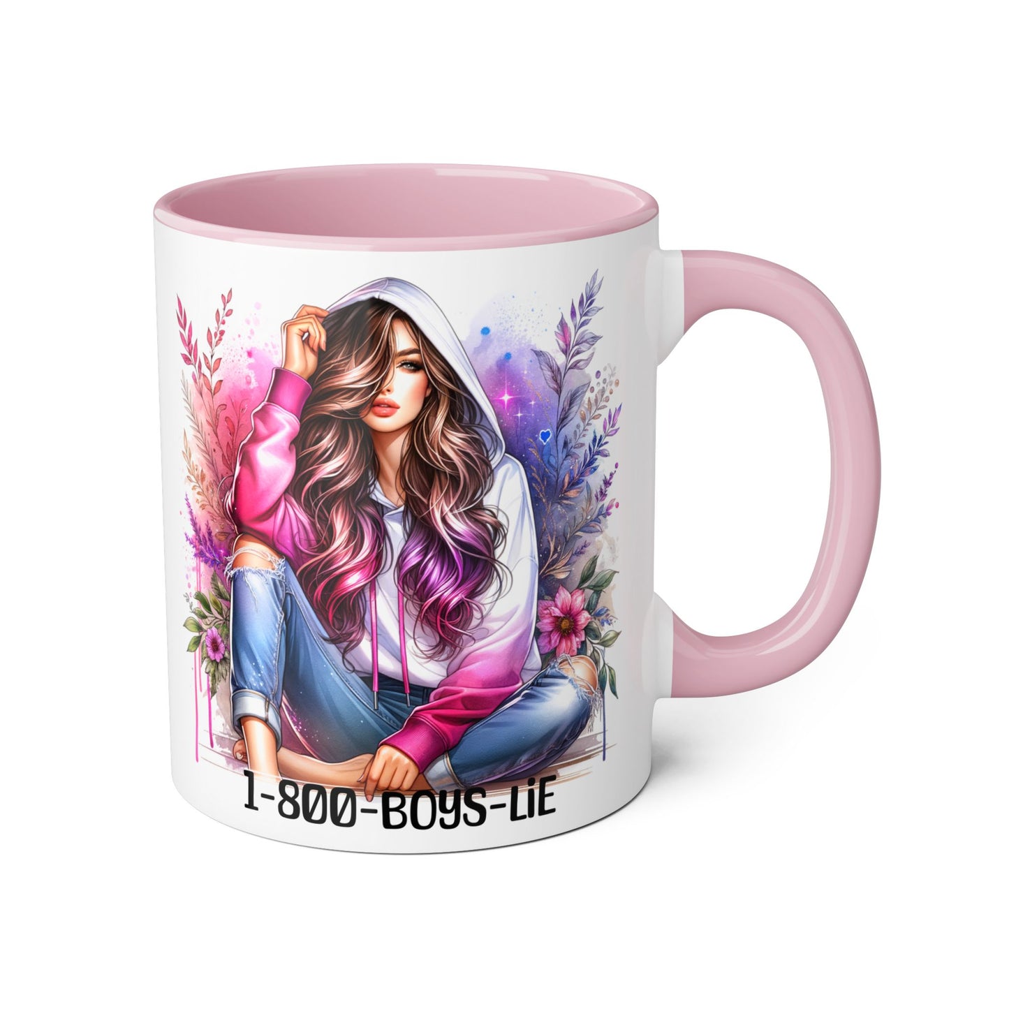 Stylish Accent Mug, 1-800-BOYS-DIE, Trendy Gift for Coffee Lovers, Aesthetic Drinkware for Home/Office, Perfect for Birthdays and [...]