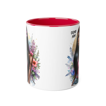 Empowerment Mug, Stylish Art Mug, Coffee Lover Gift, Inspirational Mug, Unique Art Mug, Affirmation Gift