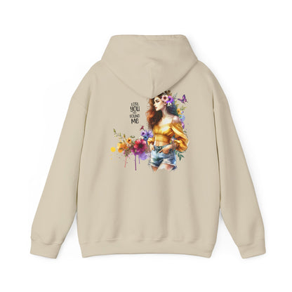 Breakup Hoodie - Unisex Hooded Sweatshirt Lost You and Found Me Design