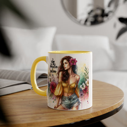 Funny Accent Mug - My Taste in Men is Probably a Disability Humor 11oz Cup