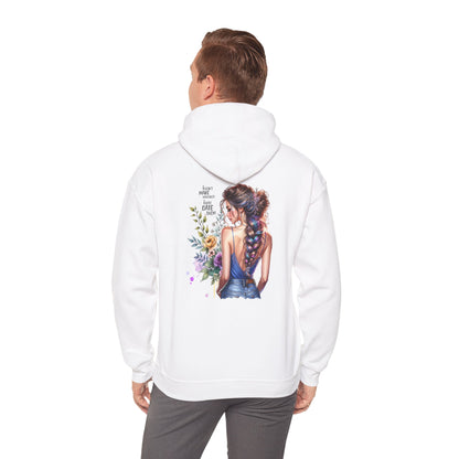 I Don`t  Make Mistakes, I Just Date Them Charming Floral Art Sweatshirt for Nature Lovers, Cozy Unisex Hoodie, Gift for Her, Casual Wear, Spring Style