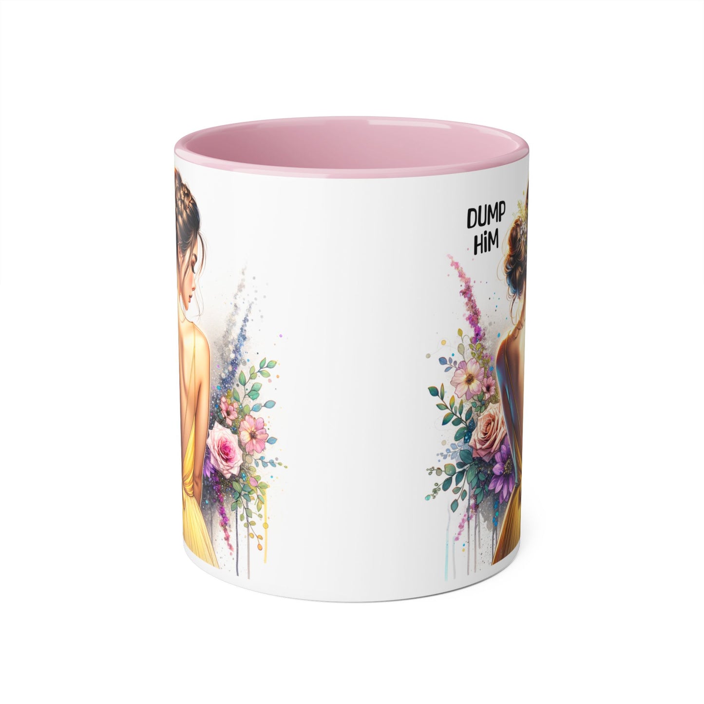 Dump Him Funny Accent Mug 11oz