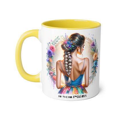 Funny Accent Mug - No Time For F*boys 11oz