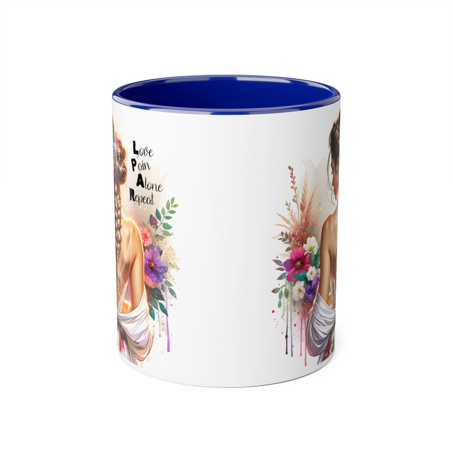 Inspirational Accent Mugs for Coffee Lovers, Beautiful Art, Gift for Friends, Motivational Quotes, Home Decor, Unique Office Mugs