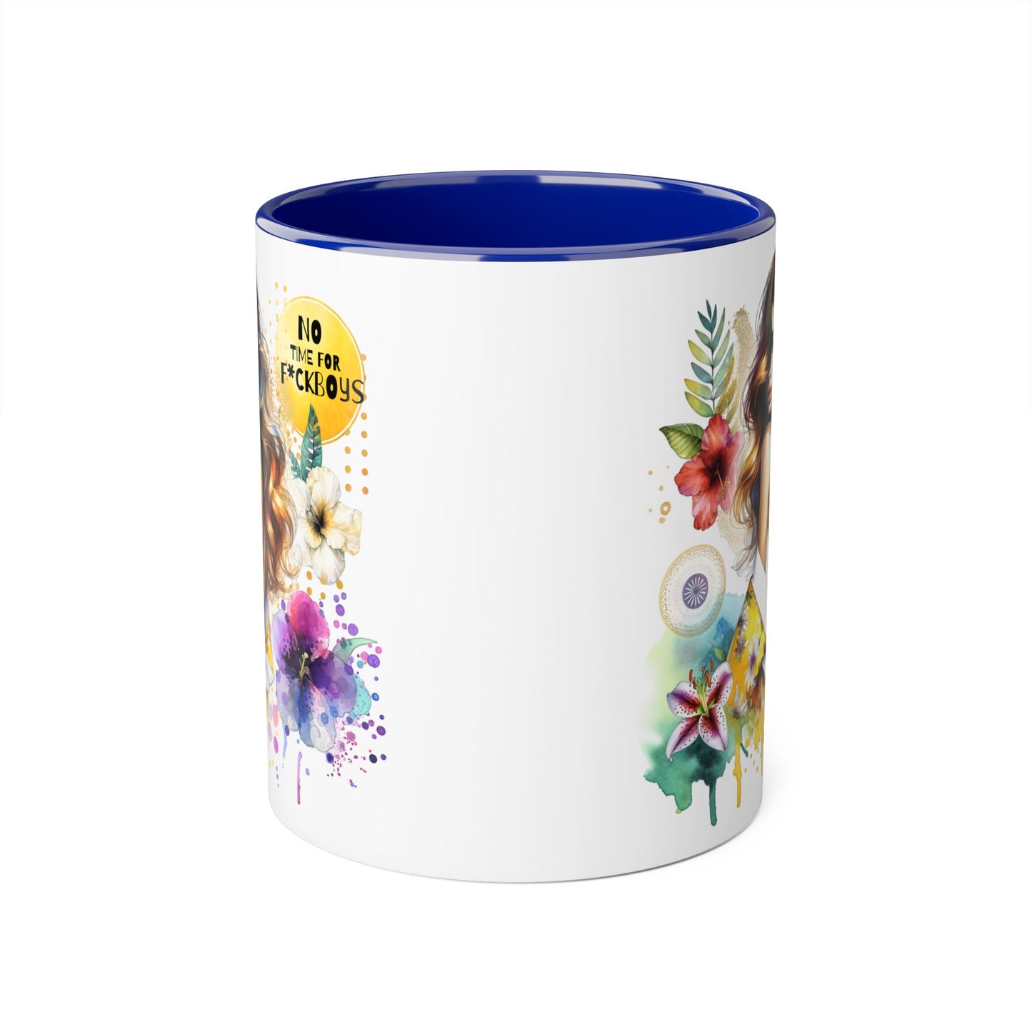 Funny Accent Mug - No Time For F*boys 11oz