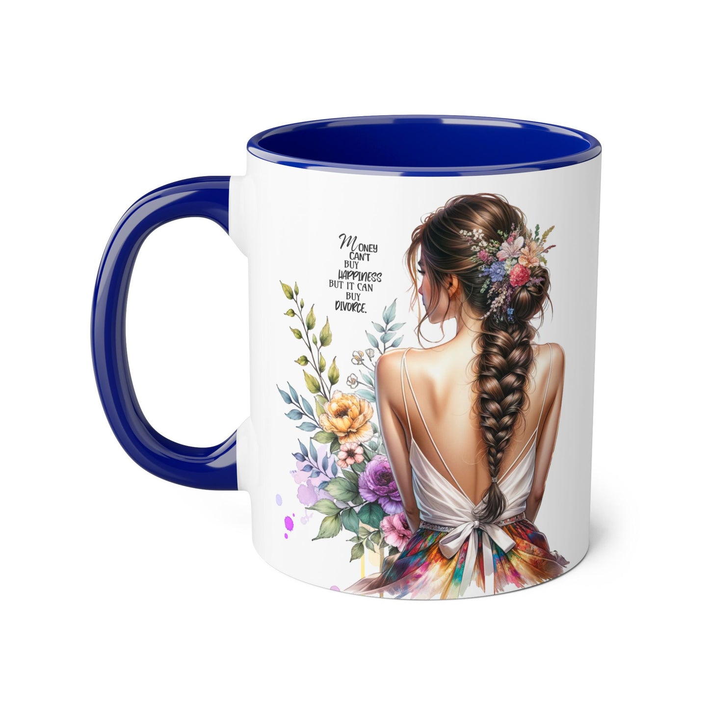 Mug - Money Can't Buy Happiness But It Can Buy Divorce Humoristic