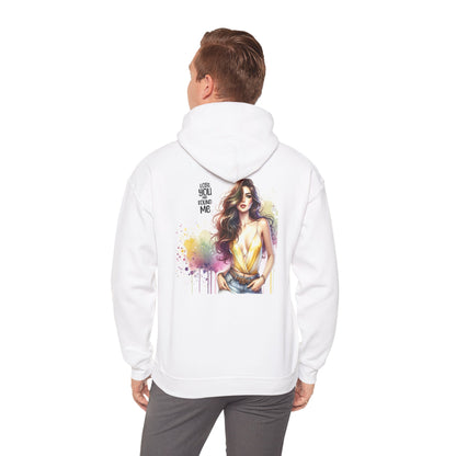 Lost You And Found Me Artistic Unisex Hoodie: Colorful Woman Design, Cozy Sweatshirt, Casual Wear, Gift for Her, Fashion Statement