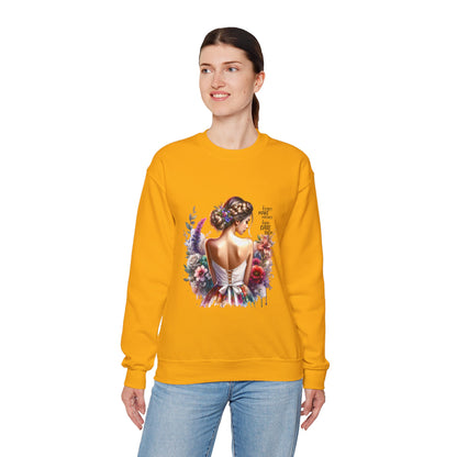 I Don`t  Make Mistakes, I Just Date Them Floral Art Sweatshirt, Unisex Pullover, Cozy Gift, Spring Fashion, Artwork Apparel, Perfect for Mother's Day