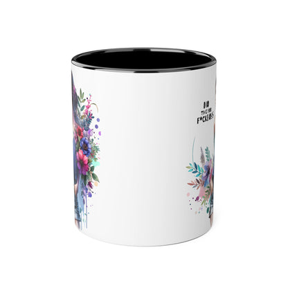 Funny Accent Mug - No Time For F*boys 11oz