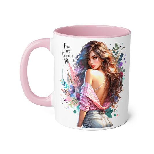 Artistic Floral Accent Mug for Coffee Lovers, Unique Gift for Birthdays, Inspirational Home Decor, Perfect for Tea and Coffee, [...]