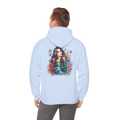 Breakup Hoodie - Unisex Hooded Sweatshirt Lost You and Found Me Design