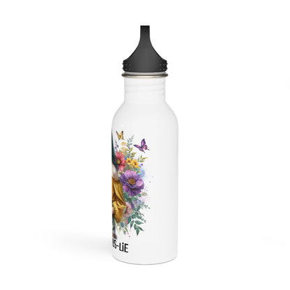 Floral Stainless Steel Water Bottle - 1-800-BOYS-LIE, Eco-Friendly Gift, Perfect for On-the-Go, Cute Water Bottle, Flower Design, [...]