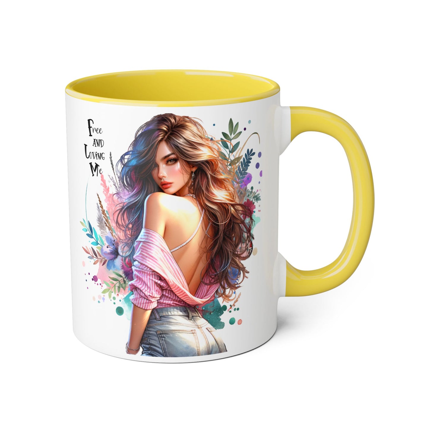 Artistic Floral Accent Mug for Coffee Lovers, Unique Gift for Birthdays, Inspirational Home Decor, Perfect for Tea and Coffee, [...]