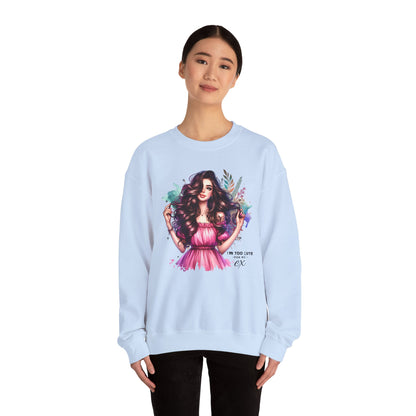 I'm Too Cute For My Ex Stylish Art Sweatshirt for Creative Souls | Perfect Gift for Friends or Yourself | Cozy Crewneck for Everyday Wear, Fashion, Art [...]