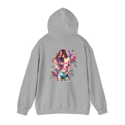 I Don`t  Make Mistakes, I Just Date Them Floral Art Unisex Hoodie | Cozy Sweatshirt for Women, Gift for Her, Spring Fashion, Relaxed Style, Stylish Sweatshirt