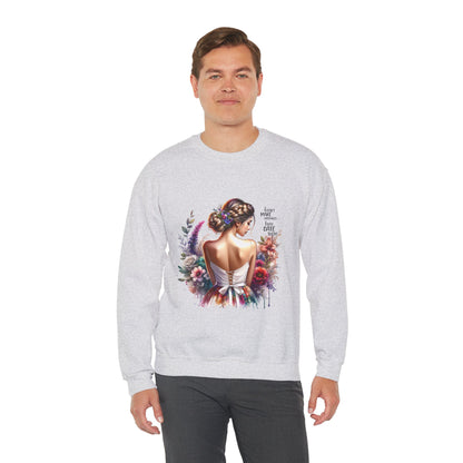 I Don`t  Make Mistakes, I Just Date Them Floral Art Sweatshirt, Unisex Pullover, Cozy Gift, Spring Fashion, Artwork Apparel, Perfect for Mother's Day