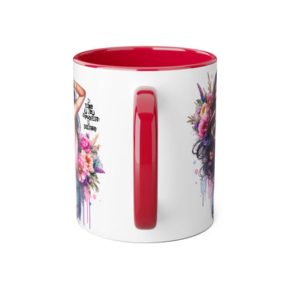 Funny Accent Mug - My Taste in Men is Probably a Disability Humor 11oz Cup
