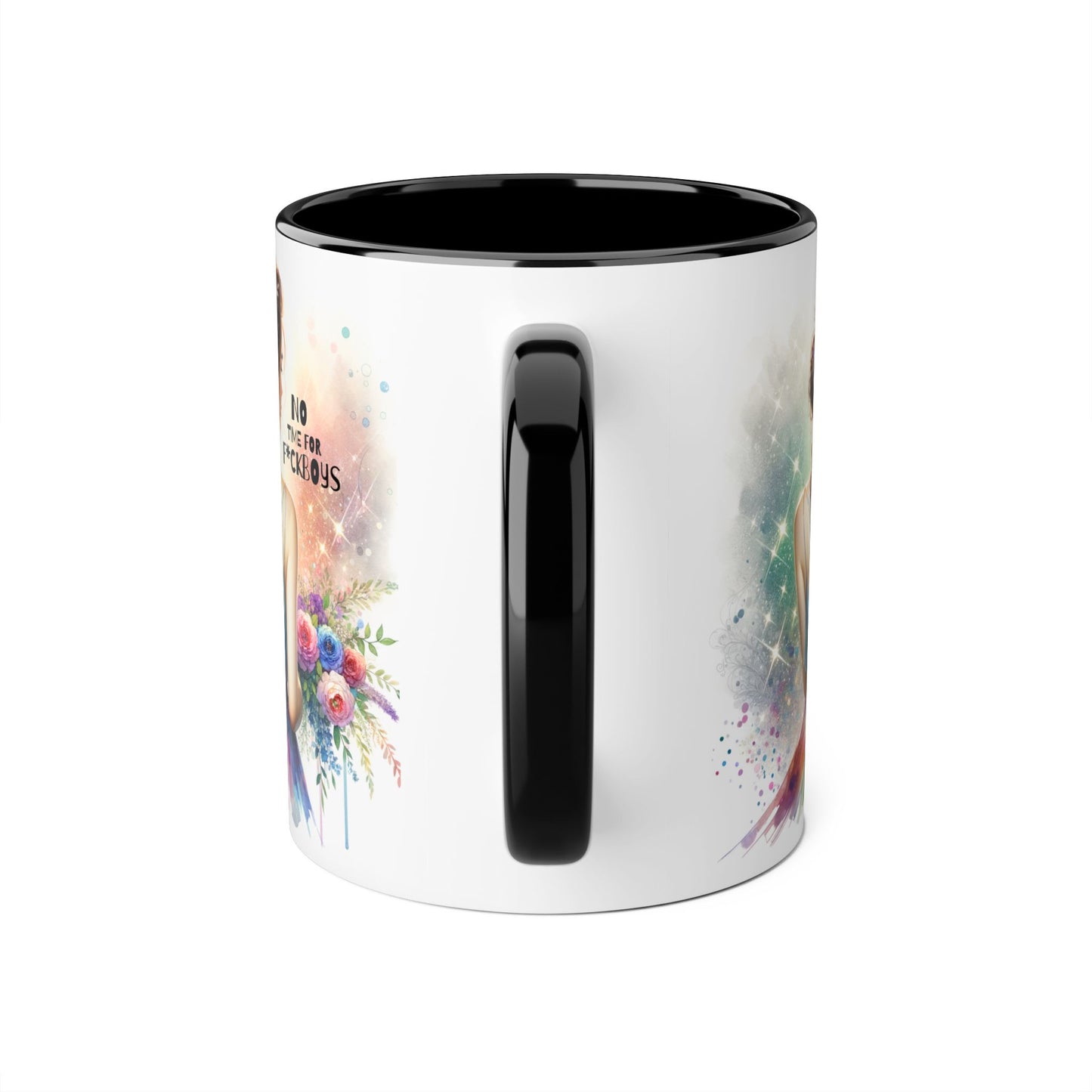 Funny Accent Mug - No Time For F*boys 11oz