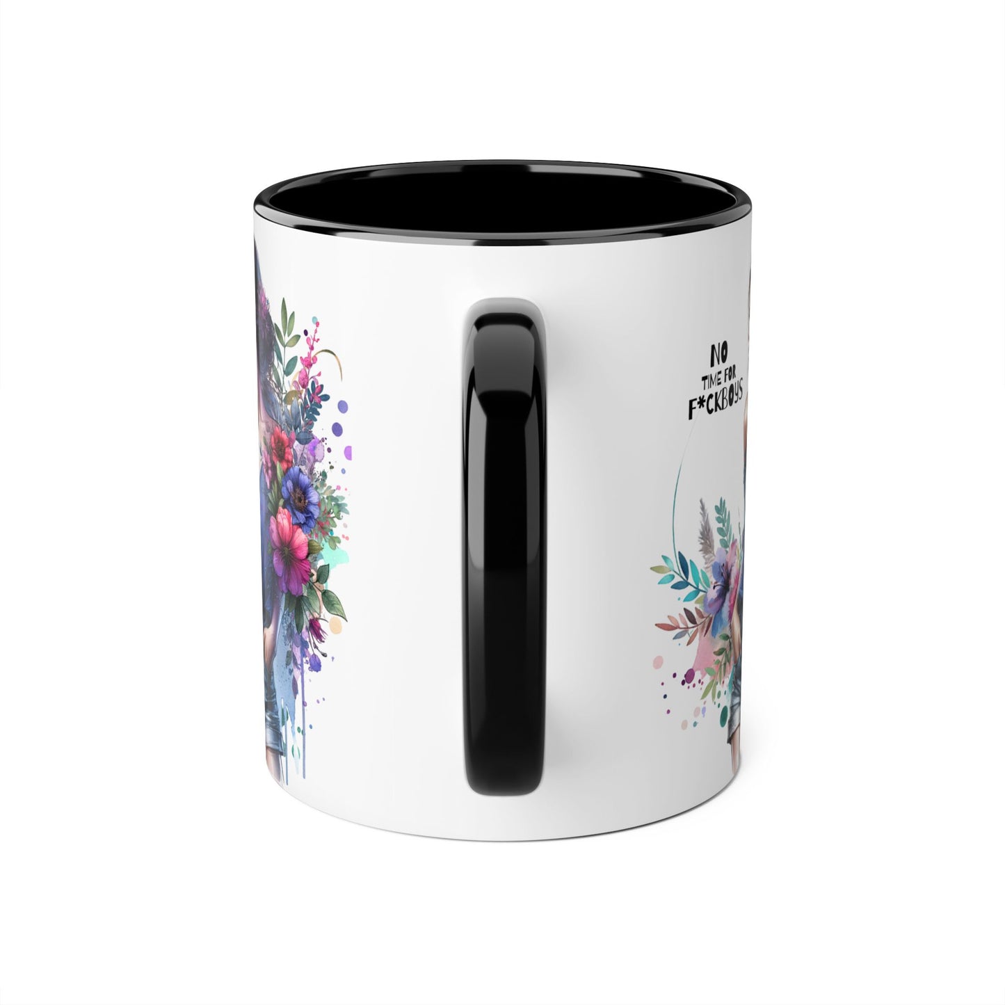 Funny Accent Mug - No Time For F*boys 11oz