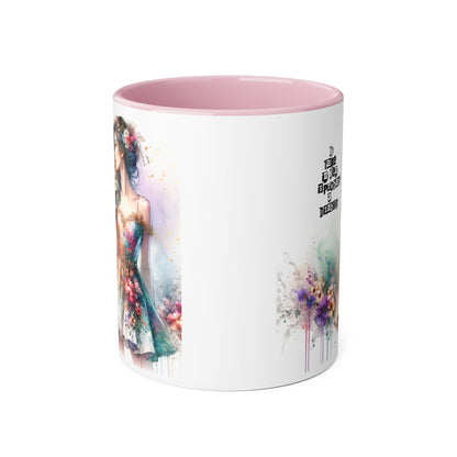 Funny Accent Mug - My Taste in Men is Probably a Disability Humor 11oz Cup