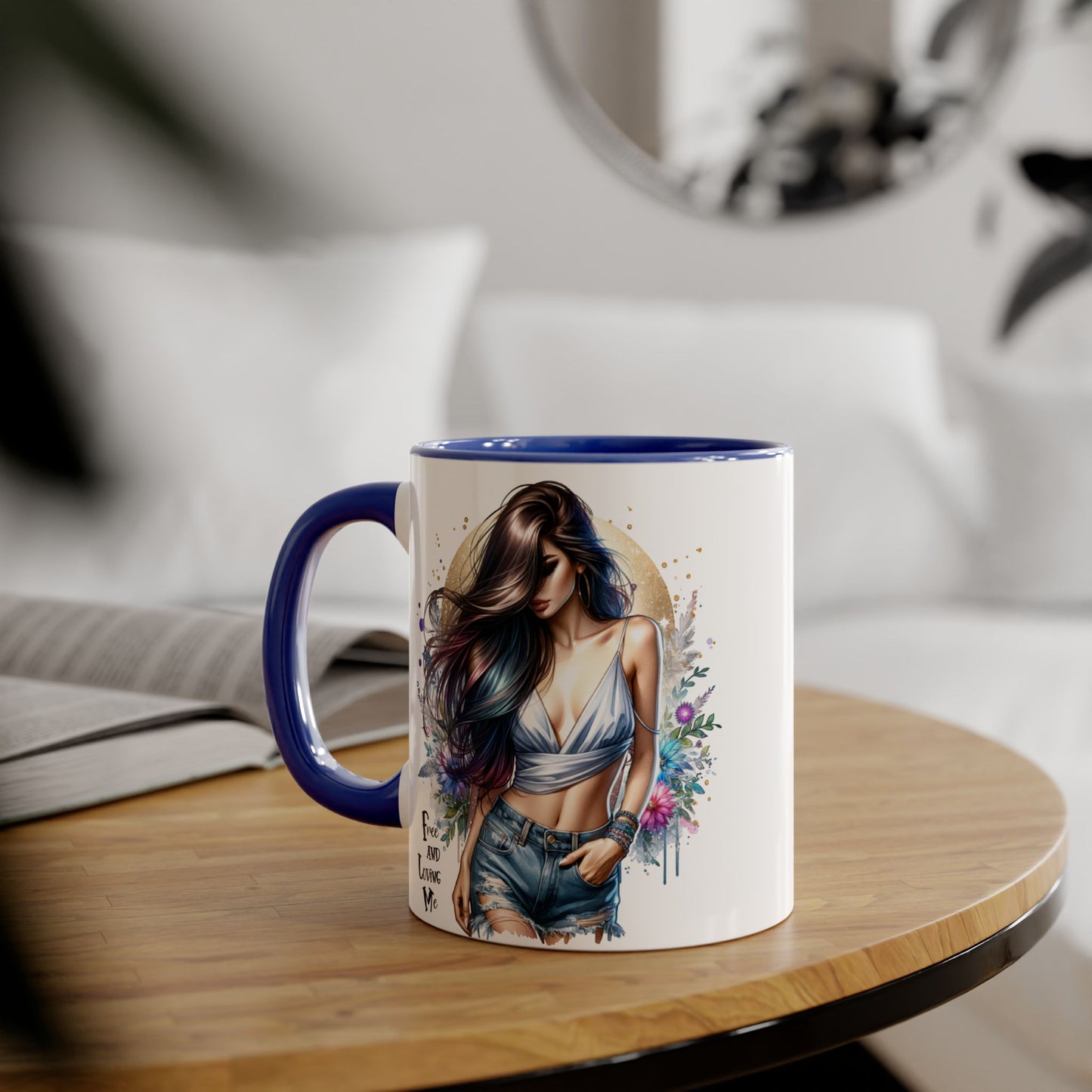 Vibrant Accent Mugs, 11oz with Artistic Design – Perfect for Coffee Lovers and Gift Occasions: Home Decor, Unique Gifts, Art Mugs, [...]