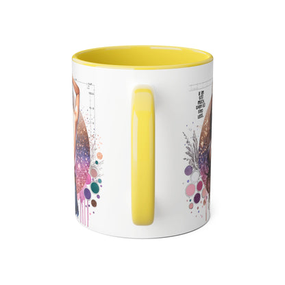 If I'm Too Much, Then Go Find Less Artistic Coffee Mug, Inspirational Gift, Motivational Drinkware, Unique Home Decor, Creative Artware