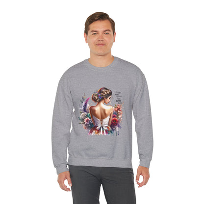 I Don`t  Make Mistakes, I Just Date Them Floral Art Sweatshirt, Unisex Pullover, Cozy Gift, Spring Fashion, Artwork Apparel, Perfect for Mother's Day