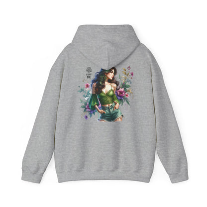 Breakup Hoodie - Unisex Hooded Sweatshirt Lost You and Found Me Design