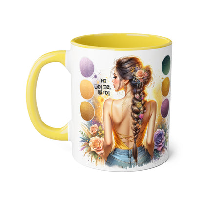 It's Not Me, It's You Humoristic Artistic Accent Mug for Creative Souls, Perfect Gift for Artists, Birthdays, Coffee Lovers, Home Decor
