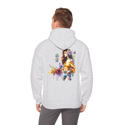 Breakup Hoodie - Unisex Hooded Sweatshirt Lost You and Found Me Design