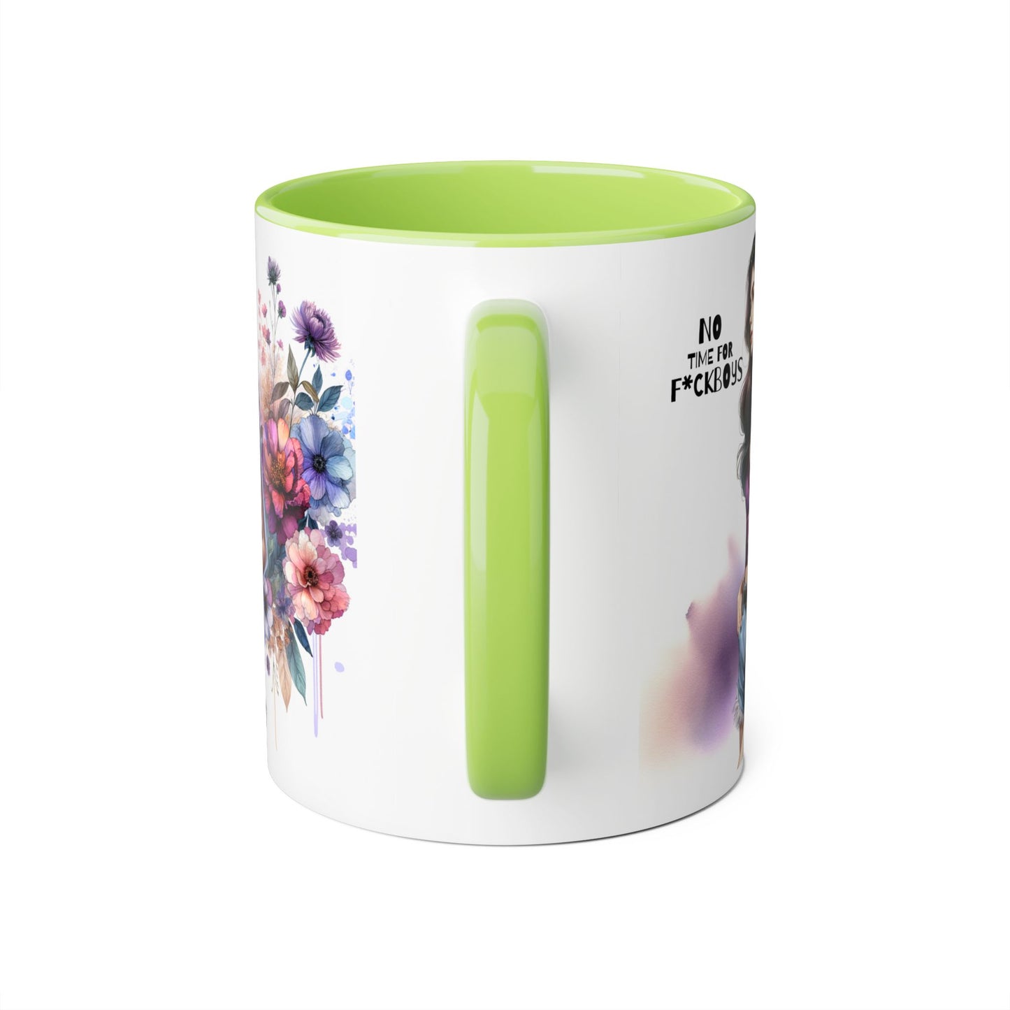 Funny Accent Mug - No Time For F*boys 11oz