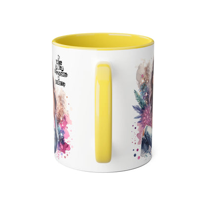 Funny Accent Mug - My Taste in Men is Probably a Disability Humor 11oz Cup