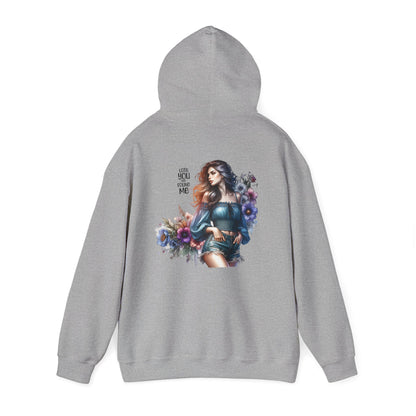 Breakup Hoodie - Unisex Hooded Sweatshirt Lost You and Found Me Design